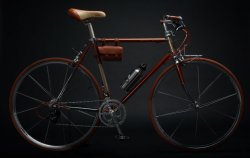 繪畫 + 拍攝 . 復古鋼管單車