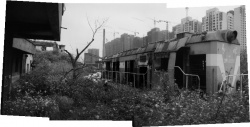 廣州鋼鐵廠的廢棄火車頭