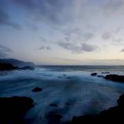 Kaena Military Reservation 海豹、海鷗及日落海景