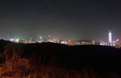 落馬洲夜景