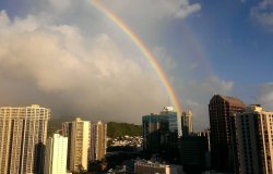 夏威夷 -- 雙彩虹 double rainbow